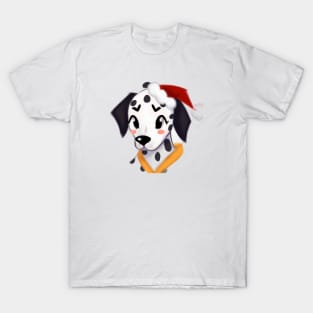 Cute Dalmatian Drawing T-Shirt